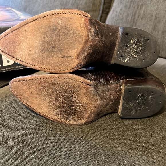 Nocona lizard boots-vintage - Picture 8 of 8